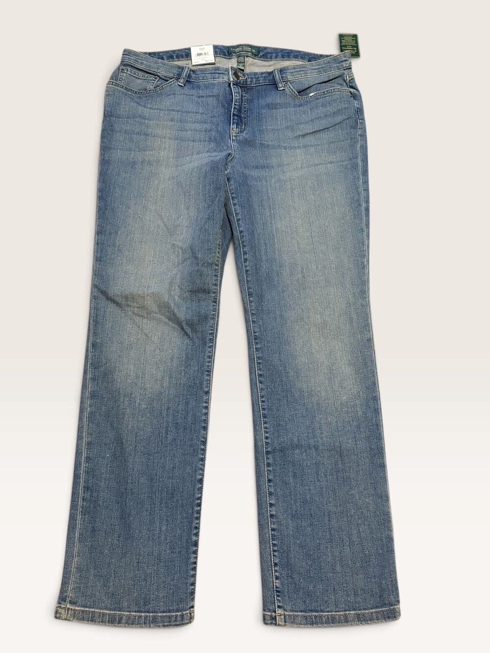 LRL Lauren Ralph Lauren Heritage Straight Jeans 16Wx30 NWT